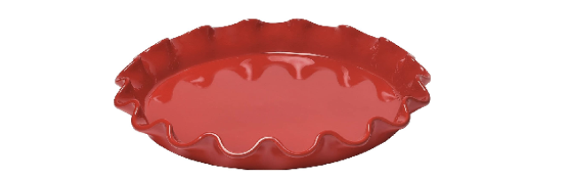 RUFFLED TART DISH, GRAND CRU, D:32 CM - E01346087
