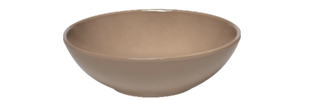 LIGHT BROWN SMALL SALAD BOWL D:21 CM - E01962122
