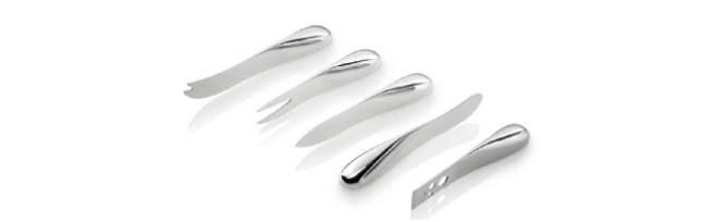 CHEESE KNIFE SET, 5-PCS "SPACE" - P06216005