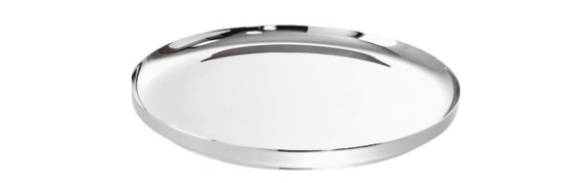 TRAY ROUND 40 CM "T-LIGHT" S/STEEL - S1256553-40