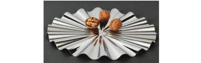 SHOW-PRESENTATION PLATTER S/S "KYMA" D:31 CM, H:1.6 CM - S1256232-30