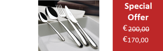 MODEL STYLE,12 PERSONS CUTLERY SET - 72 PIECES - S11CL72ST