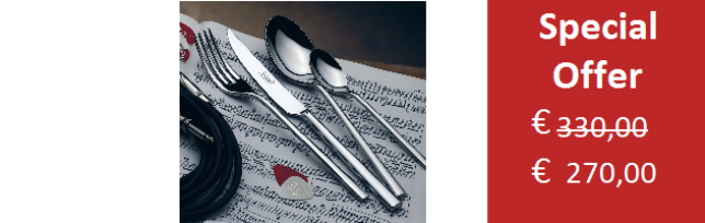 MODEL 250, 12 PERSONS CUTLERY SET - 72 PIECES - S11058663