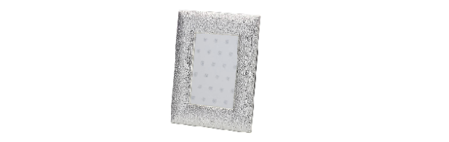 VARNISHED SILVER-PLATE PHOTO FRAME 10X15 CM - H0730024