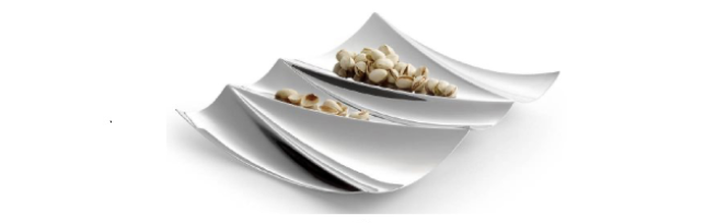 SNACK BOWL 2-PCS "ELBHARMONIE", S/S MIRROR-POLISHED - P06105009