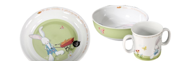 3-PCS BABY SET "RABBITS" - S0227404001