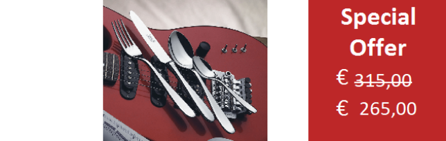 MODEL GRAND HOTEL, 12 PERSONS CUTLERY SET - 75 PIECES - S11012597