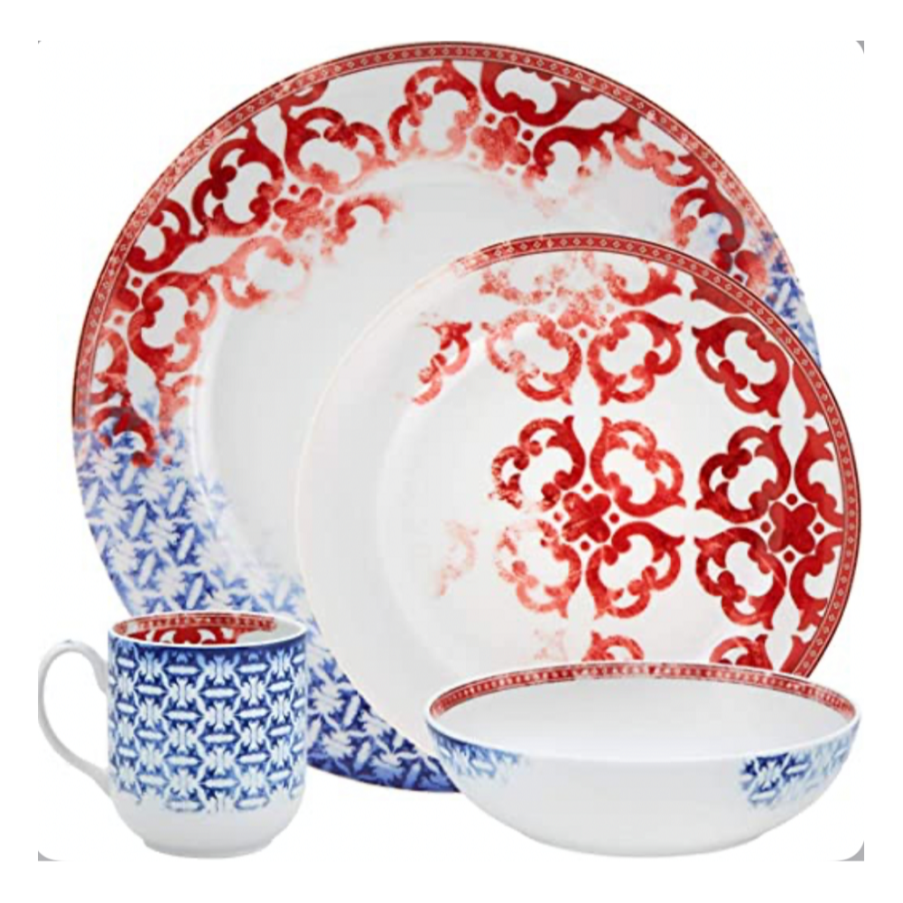 TIMELESS PORCELAIN DINNER SET - 54 PIECES. - VISAL-TIMELESS
