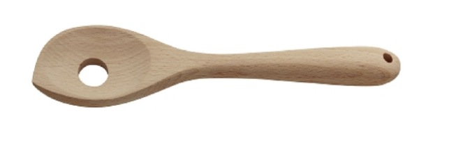 POINTED HOLE COOKING SPOON "LIVIA" L:30.5 CM - M0211784