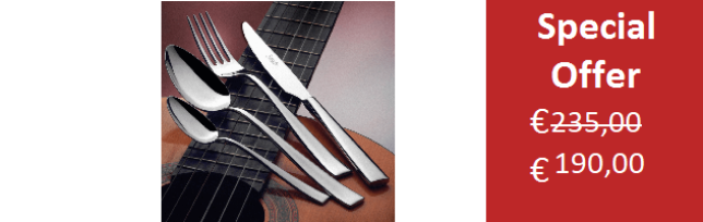 MODEL TIME,12 PERSONS CUTLERY SET - 72 PIECES - S11057826