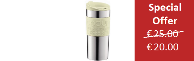TRAVEL MUG VACUUM PALE GREEN COLOUR SMALL 0.35 LT - B0411068-339