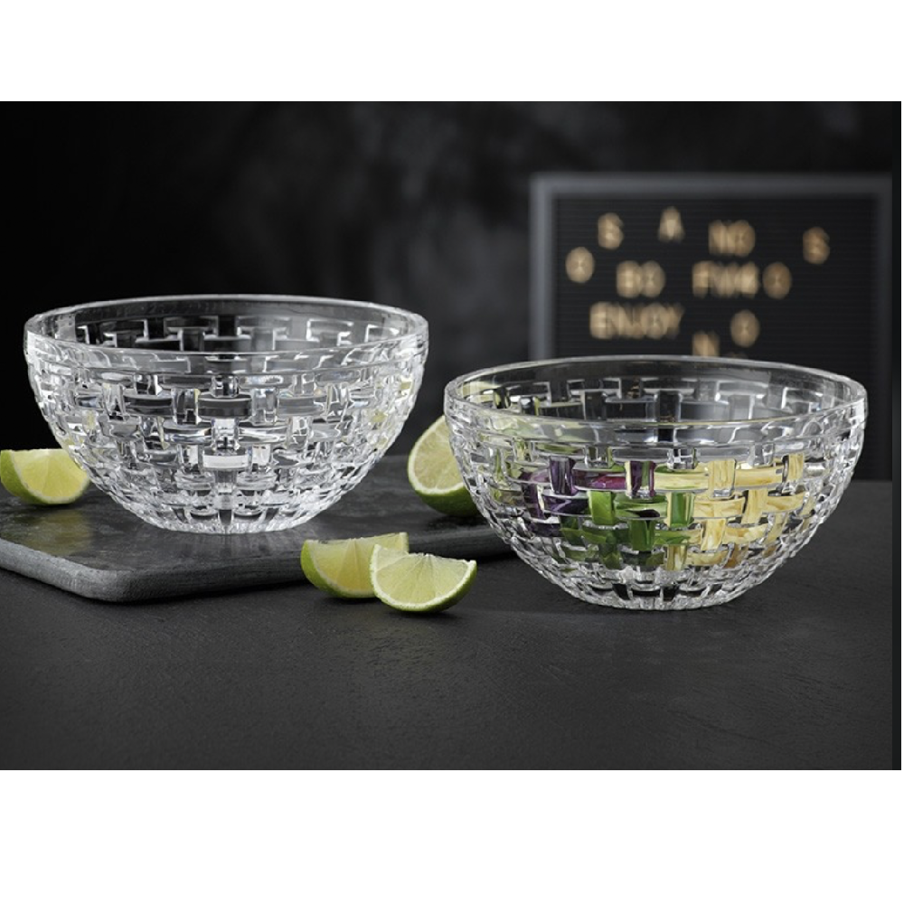 SET OF 2 BOWLS "BOSSA NOVA" D:18 CM - N02102254