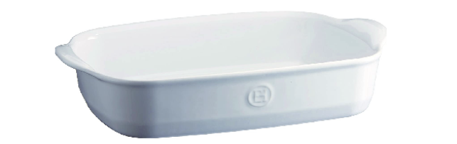 RECTANG.BAKING DISH W.HANDLES "ULTIME", WHITE 36 X 24 CM - E01119652