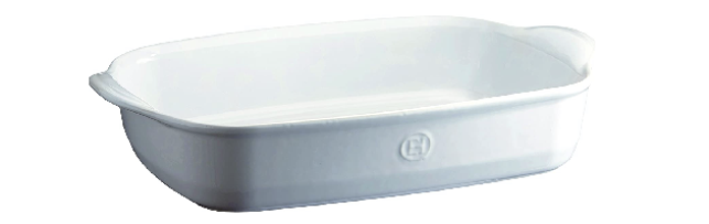 RECTANG.BAKING DISH W.HANDLES "ULTIME", WHITE 42.5 X 28 CM - E01119654