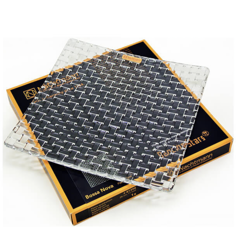 BOSSA NOVA SQ. PLATE 28X28 CM - N02081398