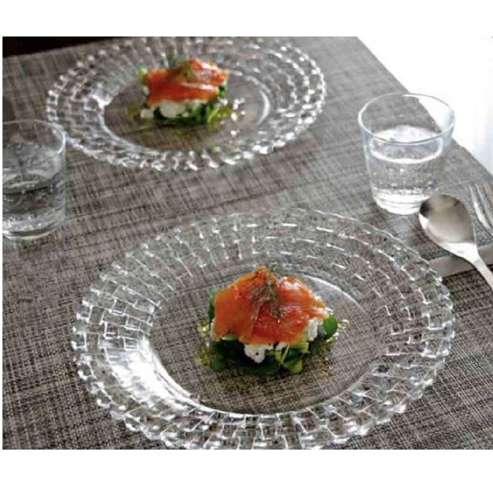 SET OF 2 PLATES LARGE "BOSSA NOVA" D:32 CM - N02093511