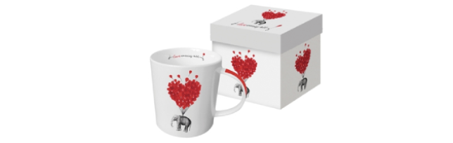 TREND MUG - GIFT BOX "LOVE CARRIES ALL" - P02603273