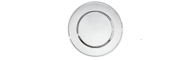 PRESENTATION PLATE "ELITE" S/STEEL D:31 CM - S1256032-31